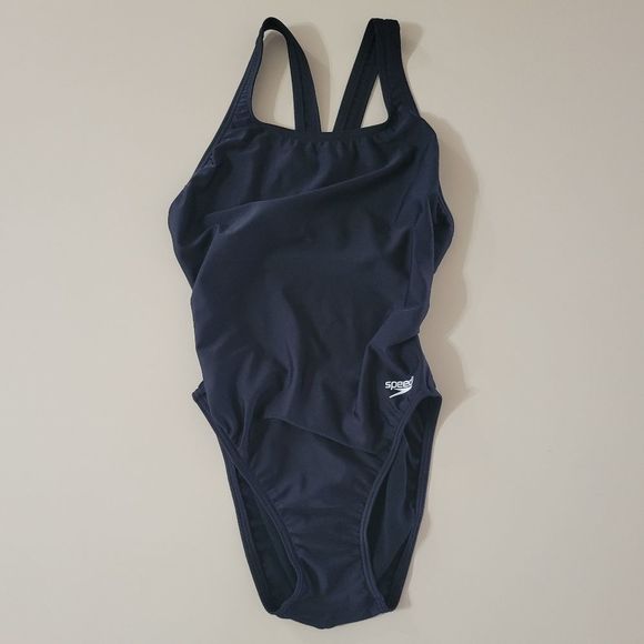 Speedo Solid Black Super Proback One Piece ProLT Women's Training Swimsuit - Picture 3 of 9